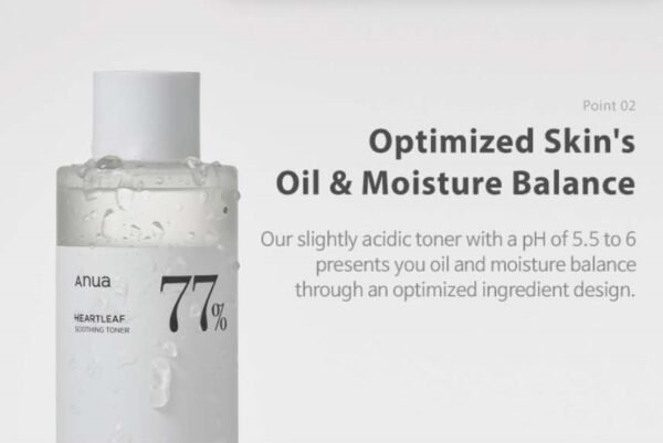 Heartleaf 77% Soothing Toner 500ml - Image 2