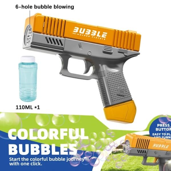 Fully automatic 6 hole  Glock bubble gun