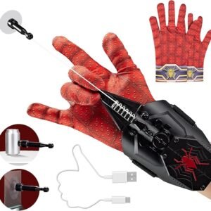Electric Spider Web Shooters with Magnet & Suction Cup Cool Gadgets