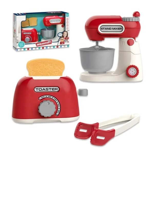 FOOD MACHINE，JUICER+TOASTER -Toys