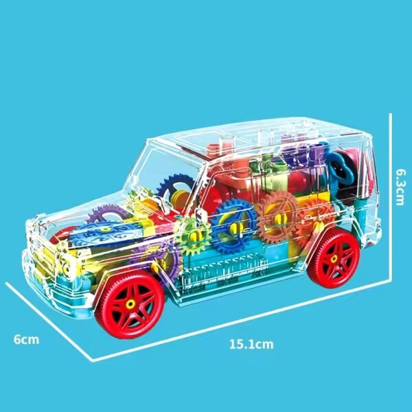 Gear Off Road Vehicle Toy with Music and Lights - Image 4