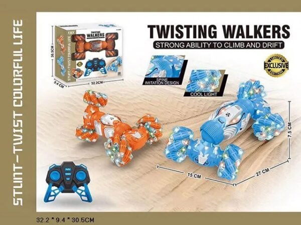 RC Stunt Twist Car with Gesture Sensing Remote Control Cars Toy for Kids