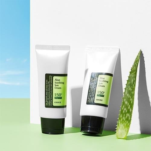 Korean aloe soothing sun cream