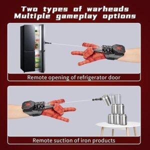 Electric Spider Web Shooters with Magnet & Suction Cup Cool Gadgets
